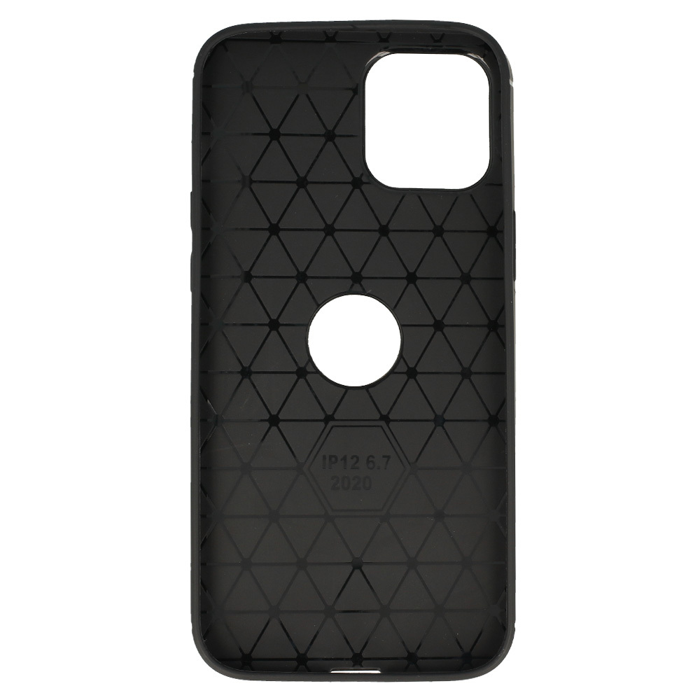 Back Case CARBON for IPHONE 12 PRO MAX Black
