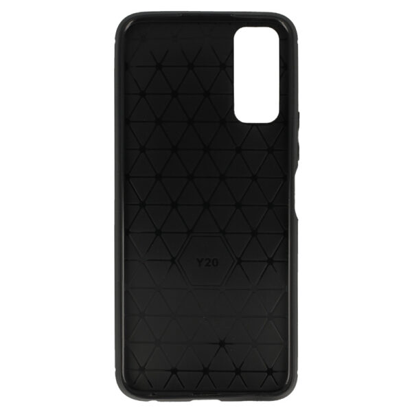 Back Case CARBON for VIVO Y20S/Y11S Black