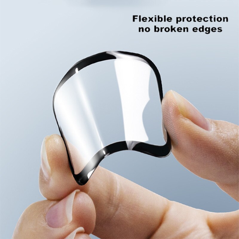 Tempered Glass HARD PMMA Full Glue Watch Protector for Apple Watch 7/8/9 41mm