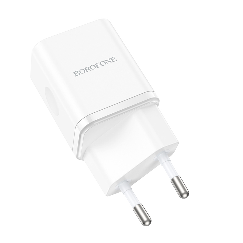 foto_add-167947 Borofone Wall charger BN6 Field - Type C - QC 3.0 PD 20W white