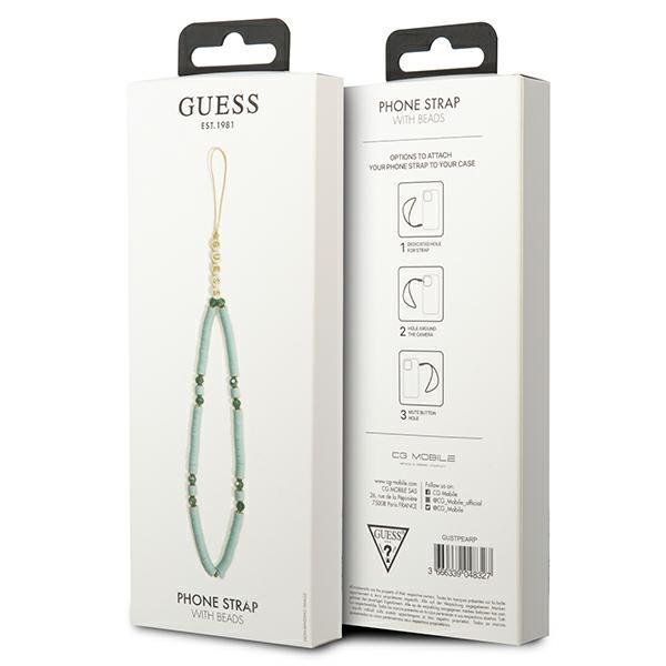 foto_add-168670 Phone strap GUESS Heishi Beads GUSTPEARP blue