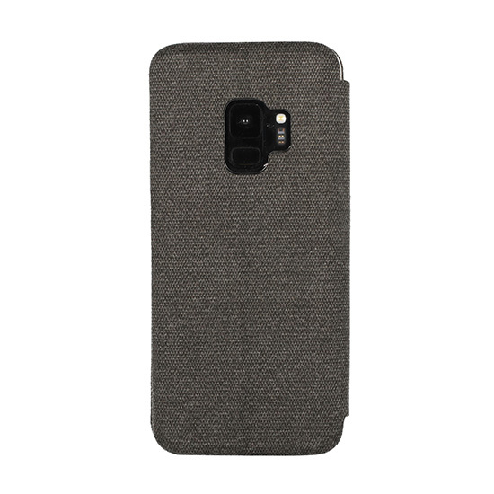 Vennus Book COTTON Case for Samsung Galaxy S8 Plus black