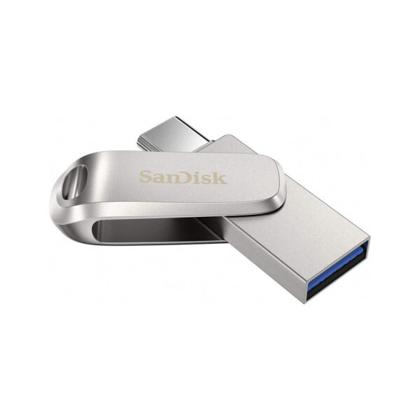 Pendrive SANDISK ULTRA DUAL DRIVE LUXE - 64GB 150MB/s - USB 3.1 / Type C