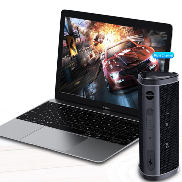 Awei Portable Bluetooth Speaker Y331 TWS waterproof IPX6 Black