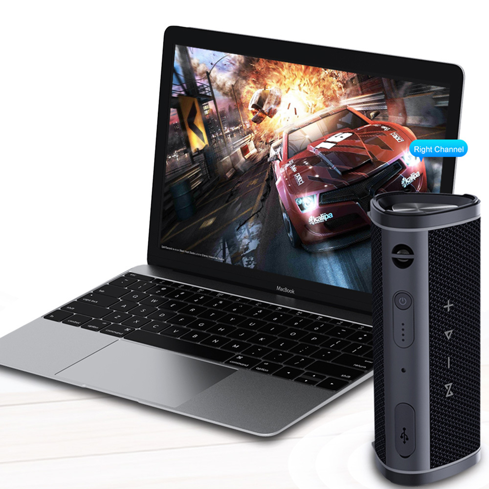 Awei Portable Bluetooth Speaker Y331 TWS waterproof IPX6 Black