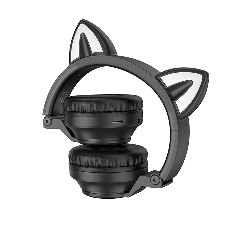 Borofone Headphones BO18 Cat Ear bluetooth black