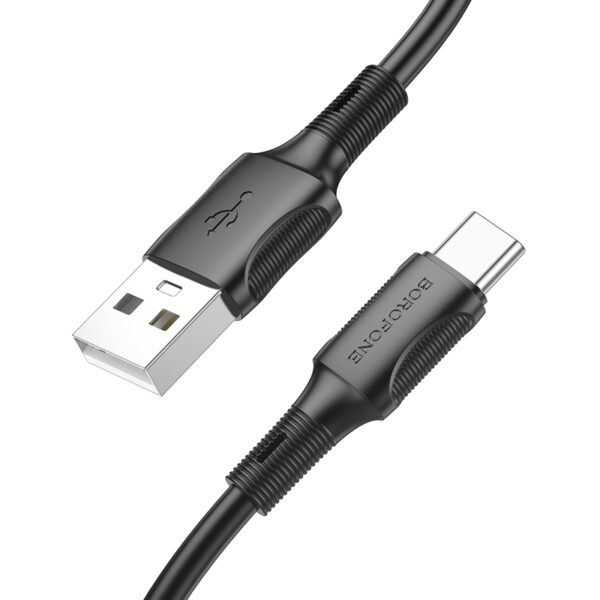 Borofone Cable BX80 Succeed - USB to Type C - 3A 1 metre black