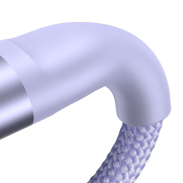 Baseus Cable Flash Series II 3 in 1 - Type C to Type C, Lightning, Micro USB - 100W 1,5 metres (CASS030205) purple
