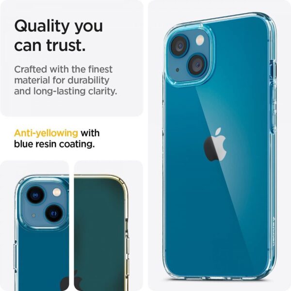 Case SPIGEN Liquid Crystal ACS03515 do Iphone 13 - Crystal Clear