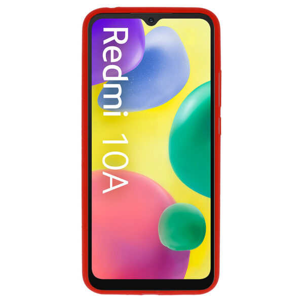Vennus Case Silicone Lite for Xiaomi Redmi 10A red