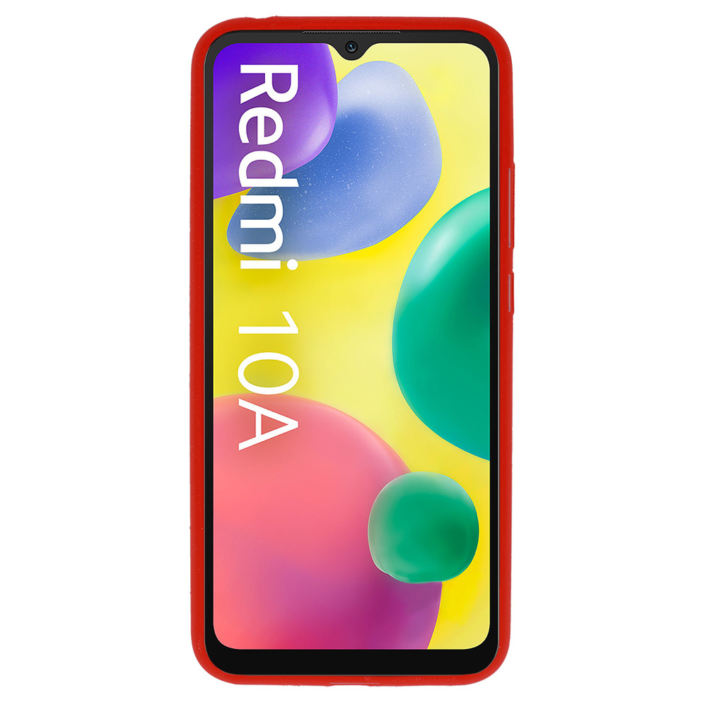 Vennus Case Silicone Lite for Xiaomi Redmi 10A red