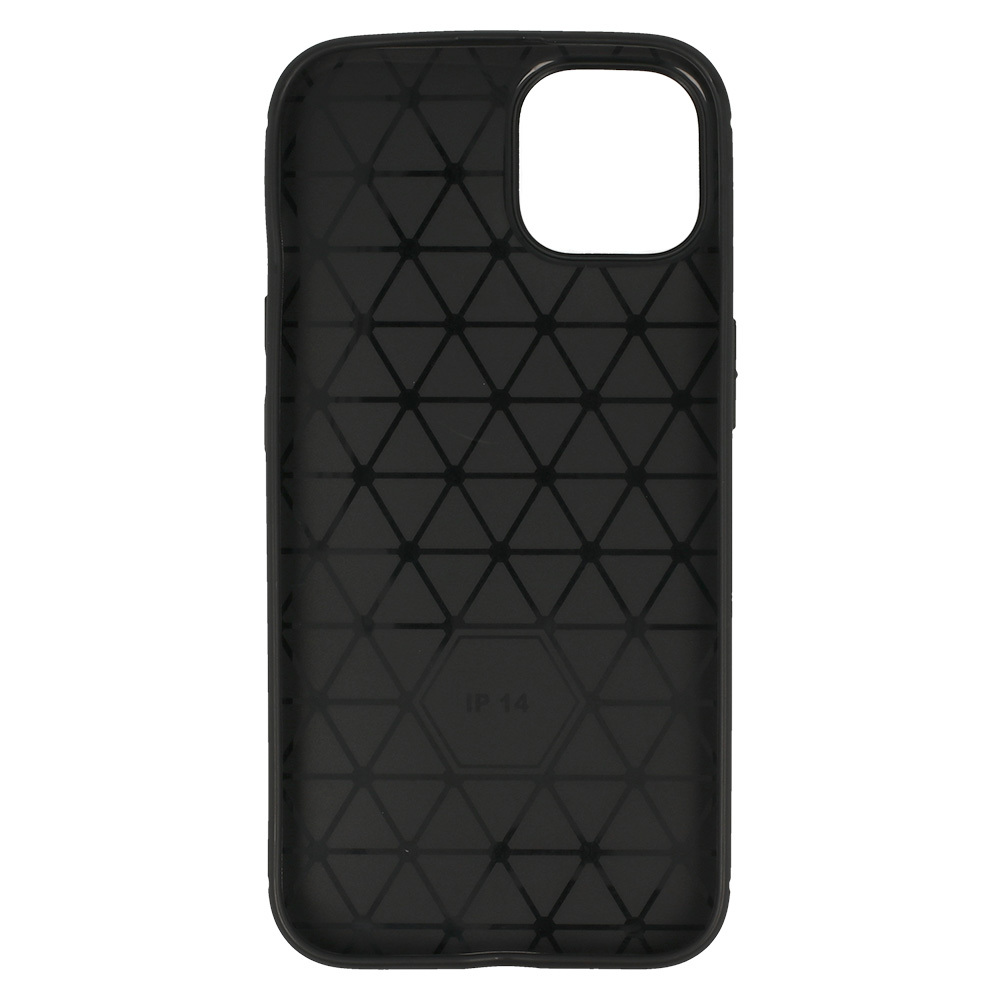 Back Case CARBON for IPHONE 14 Black