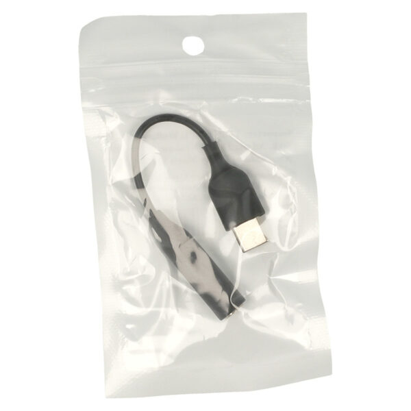Earphones Adapter - Type C to Jack 3,5mm - Black (DAC) - EE-UC10JUW compatible with new Samsungs S20, S21, S22, S23, S24, S25 series