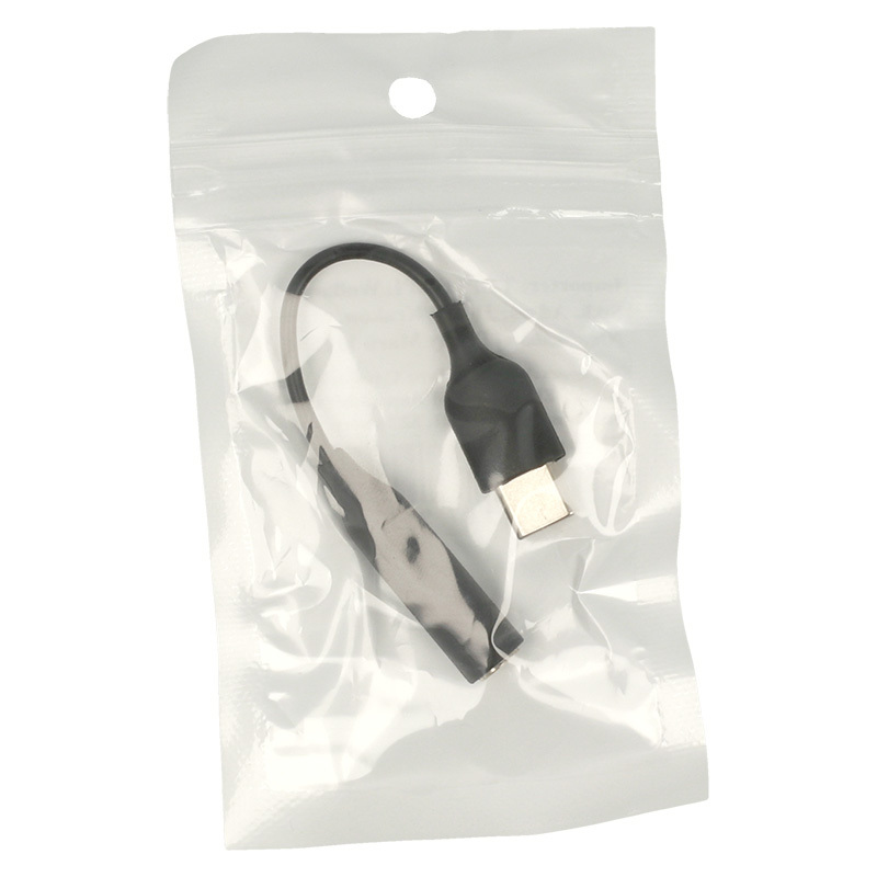 Earphones Adapter - Type C to Jack 3,5mm - Black (DAC) - EE-UC10JUW compatible with new Samsungs S20, S21, S22, S23, S24, S25 series