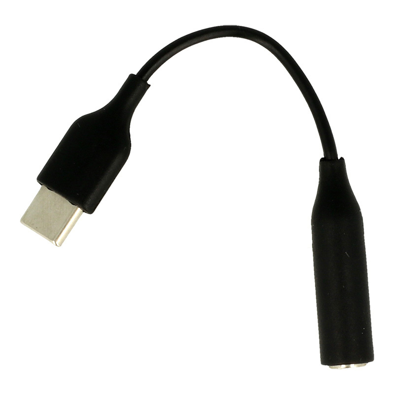 Earphones Adapter - Type C to Jack 3,5mm - Black (DAC) - EE-UC10JUW compatible with new Samsungs S20, S21, S22, S23, S24, S25 series