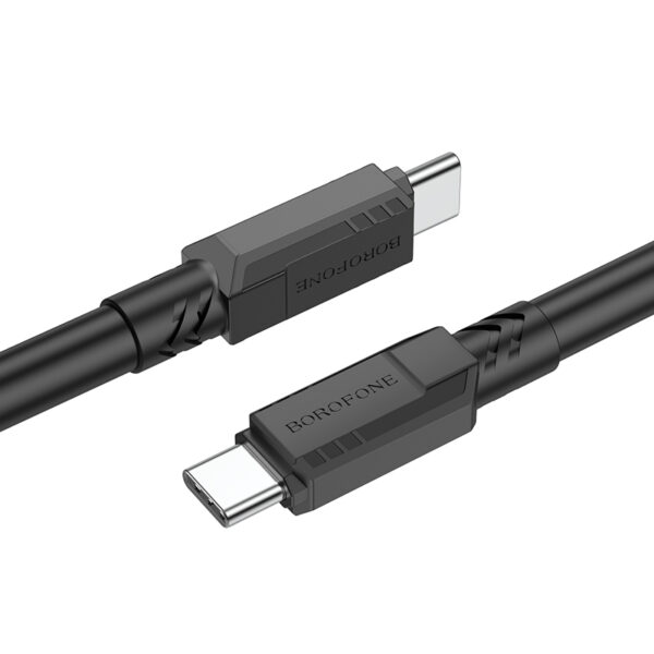 Borofone Cable BX81 Goodway - Type C to Type C - PD 60W 3A 1 metre black