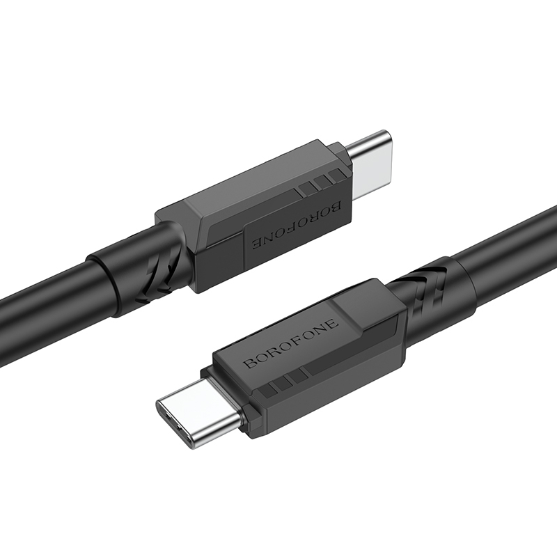 Borofone Cable BX81 Goodway - Type C to Type C - PD 60W 3A 1 metre black
