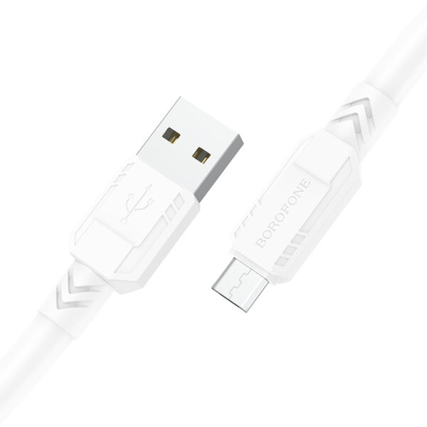 Borofone Cable BX81 Goodway - USB to Micro USB - 2,4A 1 metre white