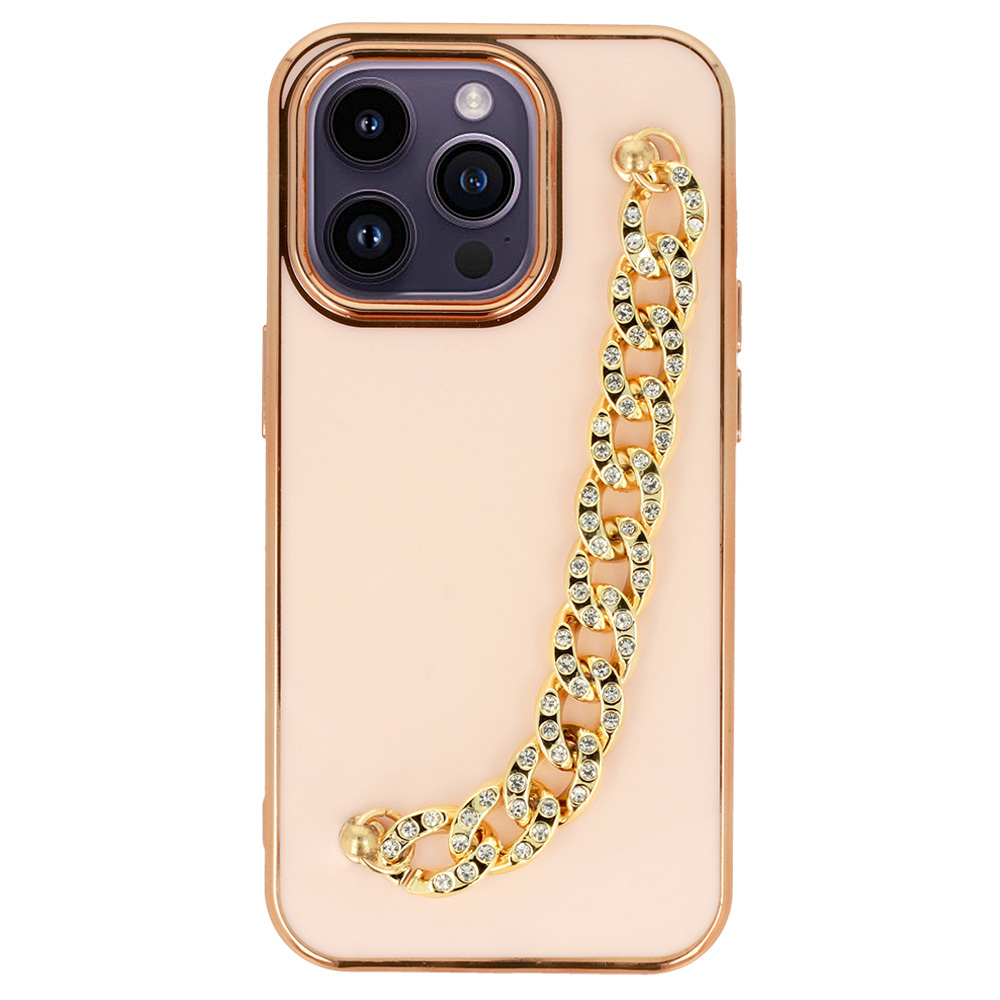 Trend Case for Iphone 14 Plus design 4 light pink