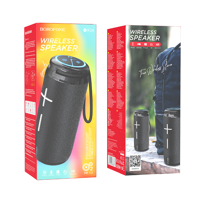 Borofone Portable Bluetooth Speaker BR24 Fashion black