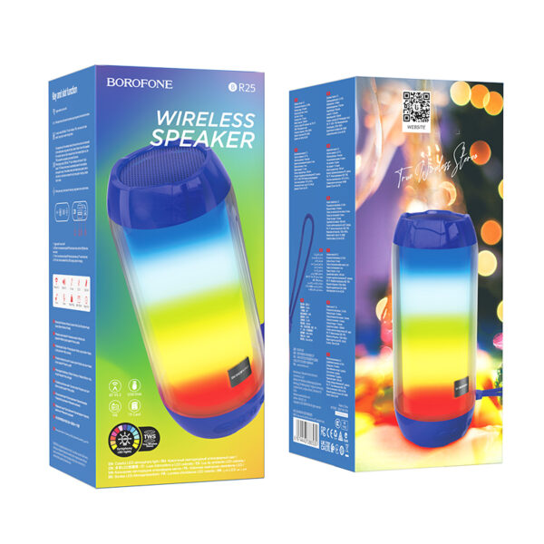 Borofone Portable Bluetooth Speaker BR25 Crazy Sound blue