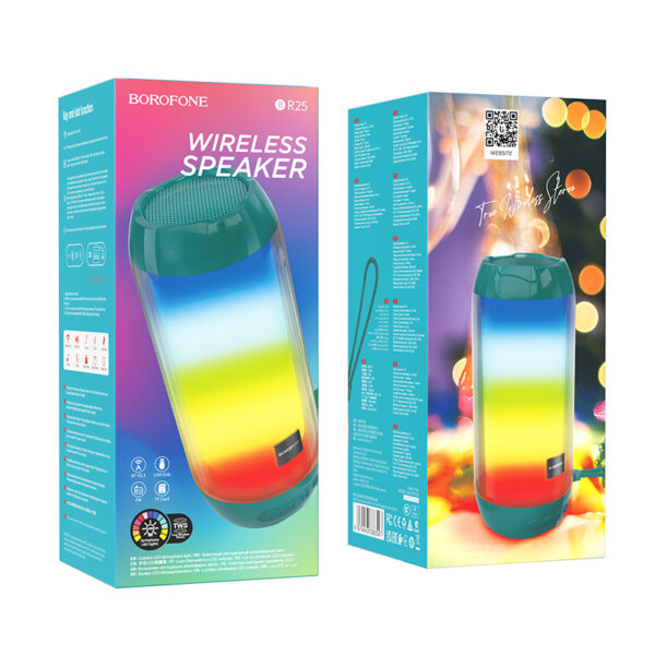 Borofone Portable Bluetooth Speaker BR25 Crazy Sound turquoise