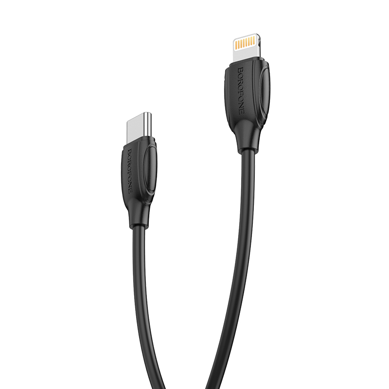 foto_add-189219 Borofone Cable BX19 Benefit - Type C to Lightning - PD 20W 3 metres black