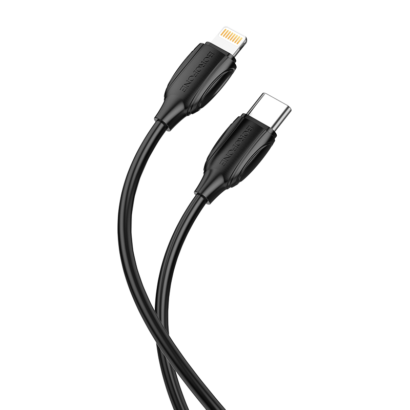 foto_add-189221 Borofone Cable BX19 Benefit - Type C to Lightning - PD 20W 3 metres black