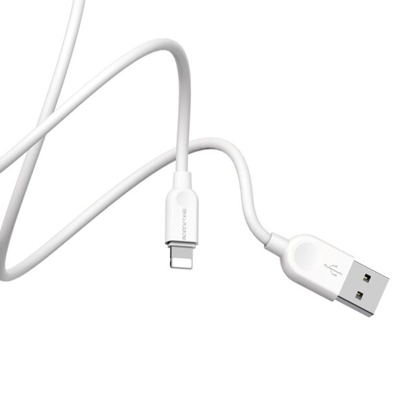 Borofone Cable BX14 LinkJet - USB to Lightning - 2,4A 3 metres white