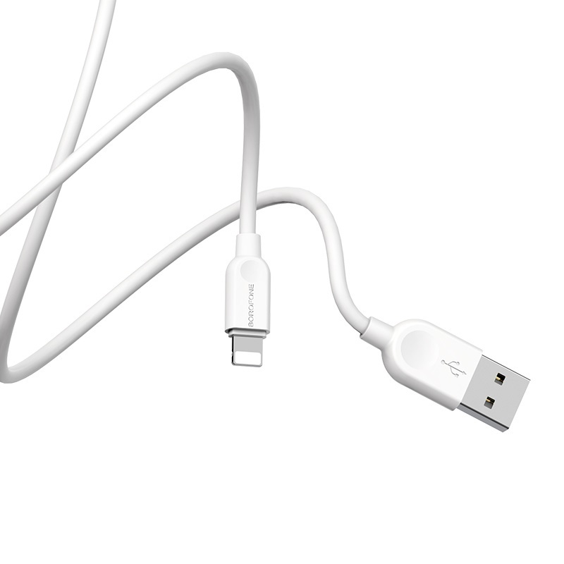 foto_add-189272 Borofone Cable BX14 LinkJet - USB to Lightning - 2,4A 3 metres white