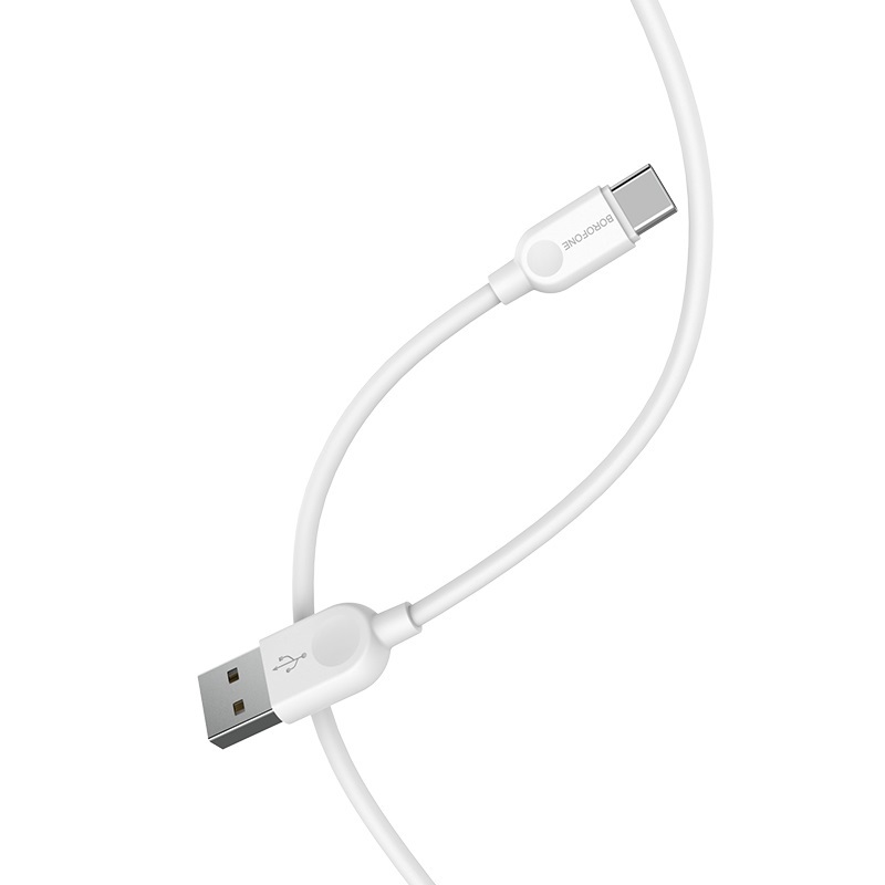 foto_add-189308 Borofone Cable BX14 LinkJet - USB to Type C - 3A 1 metre white