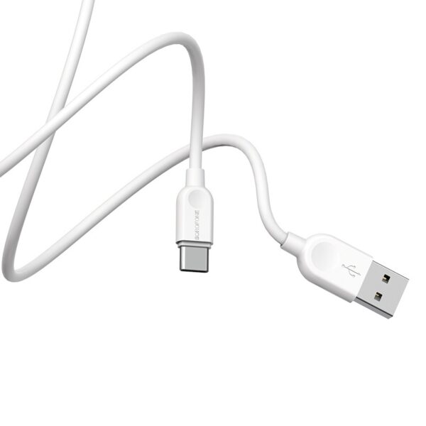 Borofone Cable BX14 LinkJet - USB to Type C - 3A 3 metres white