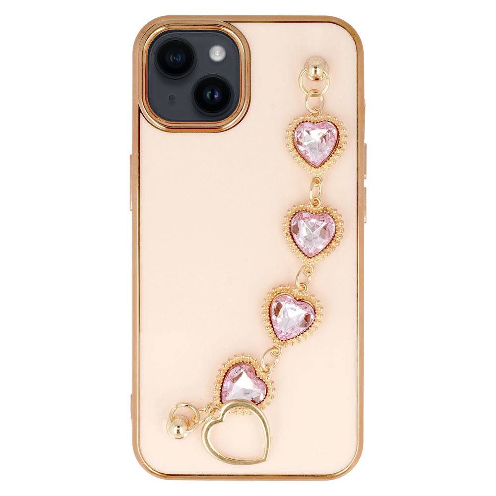 Trend Case for Iphone 14 Plus design 2 light pink