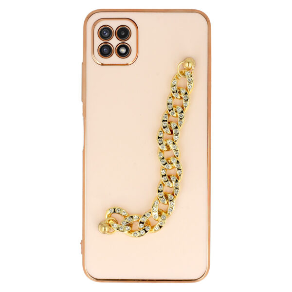 Trend Case for Samsung Galaxy A22 5G design 4 light pink