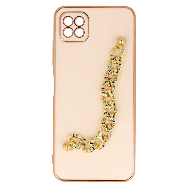 Trend Case for Samsung Galaxy A22 5G design 4 light pink