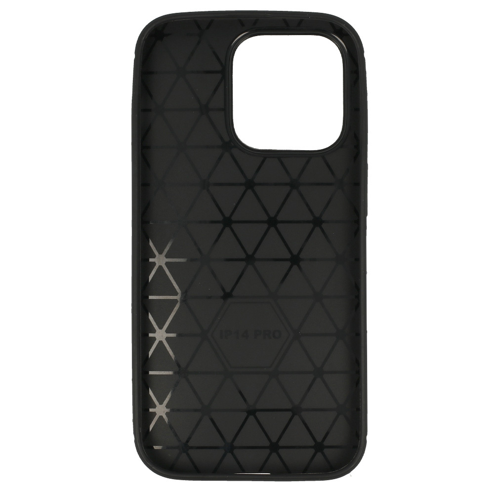 Back Case CARBON for IPHONE 14 PRO Black
