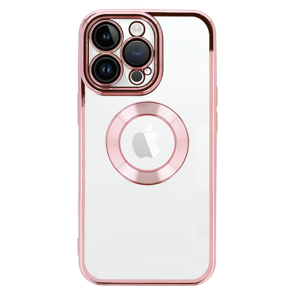 Beauty Clear Case for Iphone 12 Pro Max pink