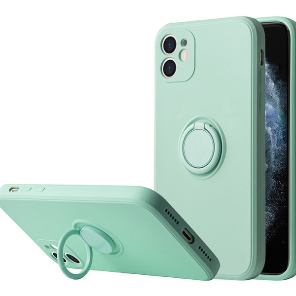 Vennus Silicone Ring for Iphone 14 Pro Max Mint