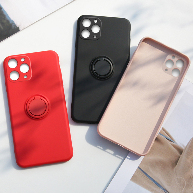 Vennus Silicone Ring for Iphone 14 Pro Max Pink