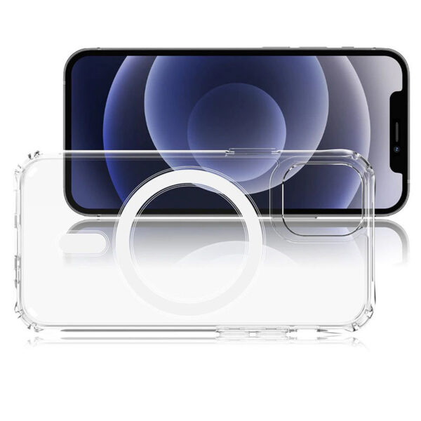 TEL PROTECT MagSilicone Case for Iphone 14 Transparent