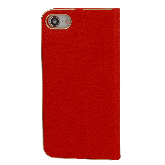 Vennus Book Case with frame for Samsung Galaxy S23 Plus red