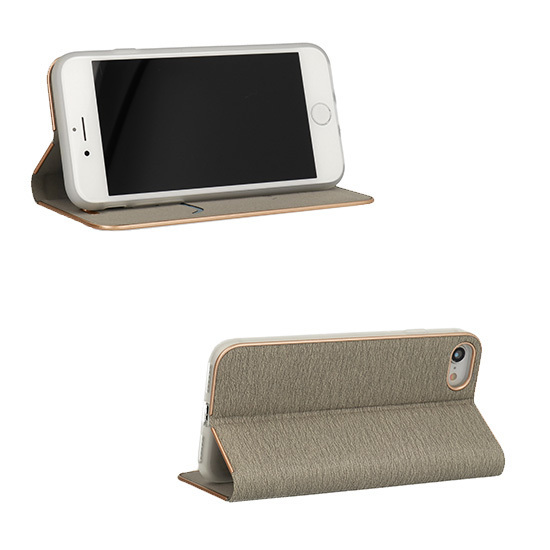 Vennus Book Case with frame for Samsung Galaxy S23 Plus grey