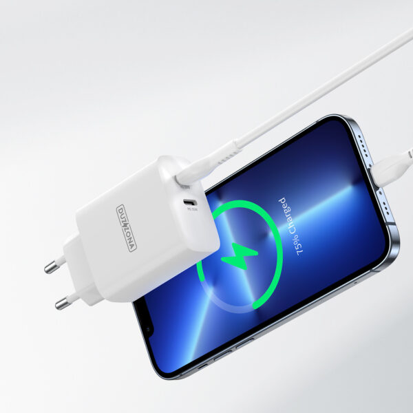 Dux Ducis Duzzona wall charger T4 - 2xType C - PD 35W white