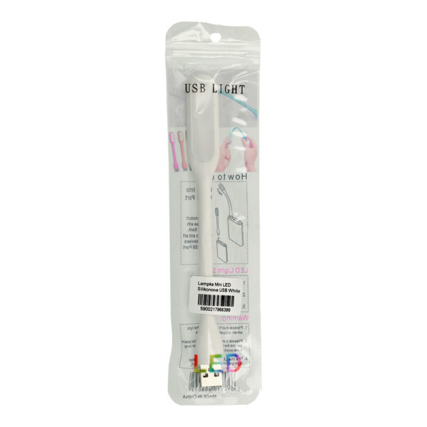 Mini LED Lamp Silicone USB White