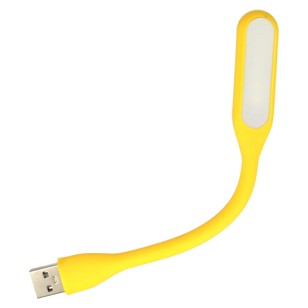 Mini LED Lamp Silicone USB Yellow