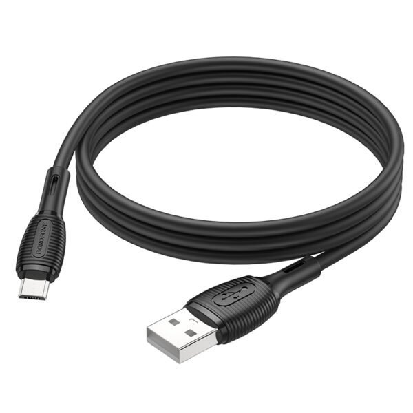 Borofone Cable BX86 Advantage - USB to Micro USB - 2,4A 1 metre black