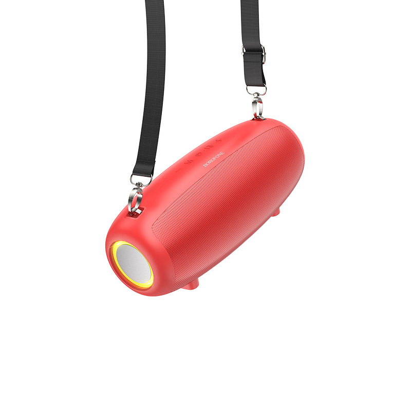 Borofone Portable Bluetooth Speaker BP13 Dazzling with microphone red
