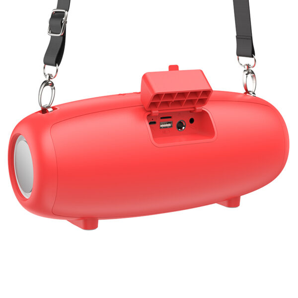 Borofone Portable Bluetooth Speaker BP13 Dazzling with microphone red