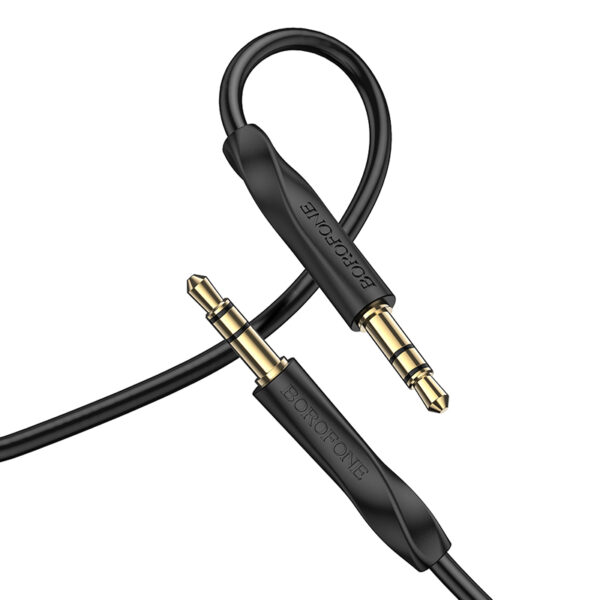Borofone Cable AUX BL16 - jack 3,5mm to jack 3,5mm - 1 metr black