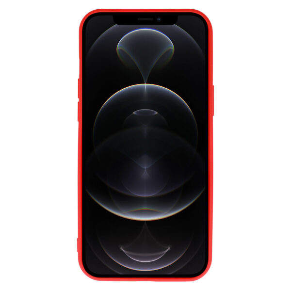 Vennus Silicone Heart Case for Iphone 11 Pro design 1 red